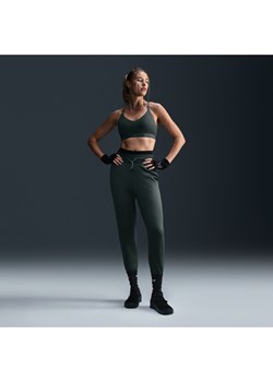 Damskie joggery 7/8 z wysokim stanem Nike Therma-FIT One - Zieleń ze sklepu Nike poland w kategorii Spodnie damskie - zdjęcie 175628812