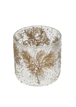 Świecznik Twig II ⌀15cm gold ze sklepu dekoria.pl w kategorii Świeczniki - zdjęcie 175629514