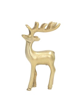 Dekoracja Reindeer 12x3x22 gold ze sklepu dekoria.pl w kategorii Dekoracje bożonarodzeniowe - zdjęcie 175629532