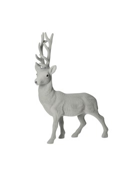 Dekoracja Reindeer 30x9x40 grey ze sklepu dekoria.pl w kategorii Dekoracje bożonarodzeniowe - zdjęcie 175629540