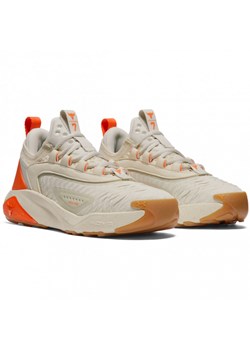 Damskie buty treningowe crossfit Under Armour UA W Project Rock 7 - beżowe ze sklepu Sportstylestory.com w kategorii Buty sportowe damskie - zdjęcie 175631650