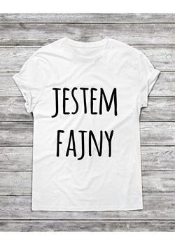 Koszulka męska jestem fajny ze sklepu Time For Fashion w kategorii T-shirty męskie - zdjęcie 175632134