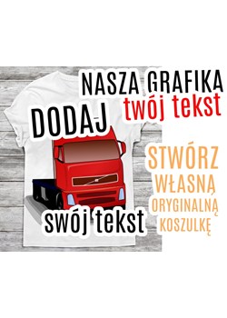 Koszulka męska - dodaj swój tekst do grafiki ze sklepu Time For Fashion w kategorii T-shirty męskie - zdjęcie 175632820