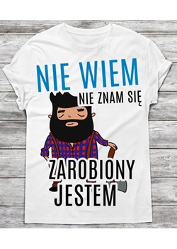 Koszulka męska na prezent ze sklepu Time For Fashion w kategorii T-shirty męskie - zdjęcie 175633313