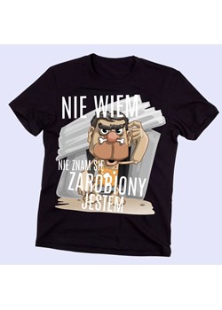 koszulka męska nie wiem nie znam się zarobiony jestem ze sklepu Time For Fashion w kategorii T-shirty męskie - zdjęcie 175633604