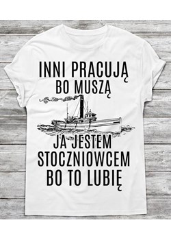 koszulka dla STOCZNIOWCA,prezent dla STOCZNIOWCA ze sklepu Time For Fashion w kategorii T-shirty męskie - zdjęcie 175633824