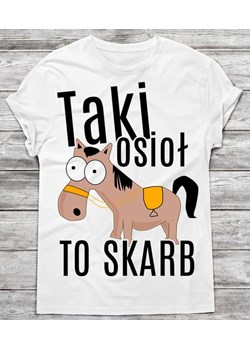 koszulka MĘSKA TAKI OSIOŁ TO SKARB ze sklepu Time For Fashion w kategorii T-shirty męskie - zdjęcie 175633851