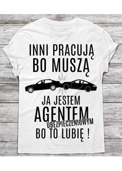 koszulka dla agenta ubezpieczeniowego ze sklepu Time For Fashion w kategorii T-shirty męskie - zdjęcie 175633990