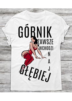 koszulka DLA GÓRNIKA ze sklepu Time For Fashion w kategorii T-shirty męskie - zdjęcie 175634080