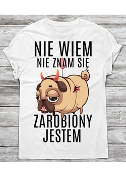 śmieszna koszulka męska na prezent ze sklepu Time For Fashion w kategorii T-shirty męskie - zdjęcie 175634282