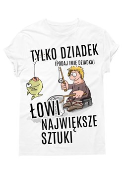 KOSZULKA DLA DZIADKA WĘDKARZA ze sklepu Time For Fashion w kategorii T-shirty męskie - zdjęcie 175634331