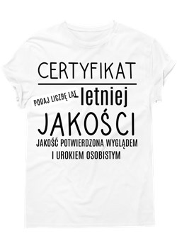 koszulka męska na urodziny ze sklepu Time For Fashion w kategorii T-shirty męskie - zdjęcie 175634441