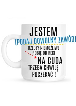 kubek na prezent - podaj dowolny zawód/stanowisko ze sklepu Time For Fashion w kategorii Kubki - zdjęcie 175634542