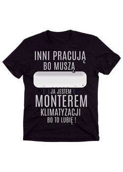 KOSZULKA DLA MONTERA KLIMATYZACJI ze sklepu Time For Fashion w kategorii T-shirty męskie - zdjęcie 175634624