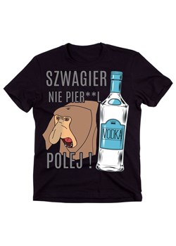 koszulka dla szwagra z wódką ze sklepu Time For Fashion w kategorii T-shirty męskie - zdjęcie 175634794