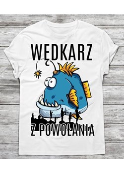 koszulka dla wędkarza ze sklepu Time For Fashion w kategorii T-shirty męskie - zdjęcie 175634801