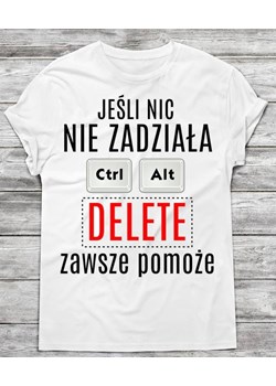 koszulka dla informatyka ze sklepu Time For Fashion w kategorii T-shirty męskie - zdjęcie 175634810