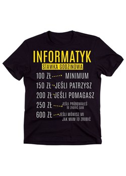 koszulka na prezent dla informatyka ze sklepu Time For Fashion w kategorii T-shirty męskie - zdjęcie 175634814