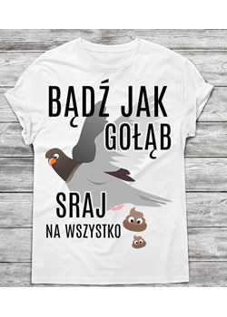 śmieszna koszulka męska dla gołębiarza ze sklepu Time For Fashion w kategorii T-shirty męskie - zdjęcie 175634893