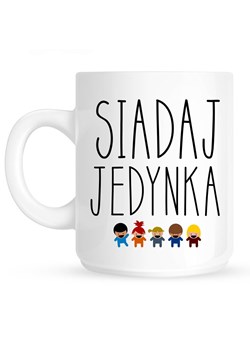 kubek dla nauczyciela SIADAJ JEDYNKA ze sklepu Time For Fashion w kategorii Kubki - zdjęcie 175634991