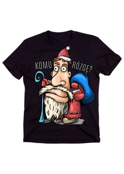 koszulka z Mikołajem komu rózgę ze sklepu Time For Fashion w kategorii T-shirty męskie - zdjęcie 175635031