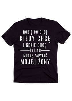 fajna koszulka dla męża, dla szwagra ze sklepu Time For Fashion w kategorii T-shirty męskie - zdjęcie 175635433