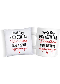 zestaw poduszka plus kubek dla dziadka ze sklepu Time For Fashion w kategorii Kubki - zdjęcie 175635464