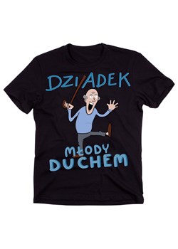 koszulka dla dziadka dziadek młody duchem ze sklepu Time For Fashion w kategorii T-shirty męskie - zdjęcie 175635474