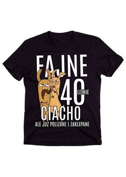 Koszulka na 40 - fajne 40 letnie ciacho ze sklepu Time For Fashion w kategorii T-shirty męskie - zdjęcie 175635952