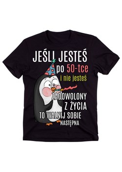 męska Koszulka na 50, koszulka na 55 urodziny ze sklepu Time For Fashion w kategorii T-shirty męskie - zdjęcie 175635972