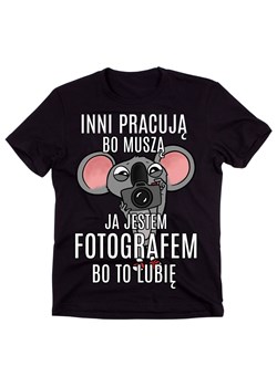 koszulka dla fotografa ze sklepu Time For Fashion w kategorii T-shirty męskie - zdjęcie 175635981