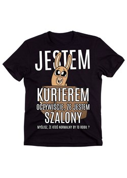 koszulka zawód kurier, koszulka dla kuriera na prezent ze sklepu Time For Fashion w kategorii T-shirty męskie - zdjęcie 175635984