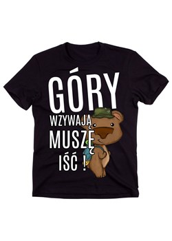 KOSZULKA W GÓRY, GÓRY WZYWAJĄ MUSZĘ IŚC ze sklepu Time For Fashion w kategorii T-shirty męskie - zdjęcie 175635990