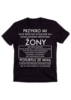 koszulka dla męża ze sklepu Time For Fashion w kategorii T-shirty męskie - zdjęcie 175636083