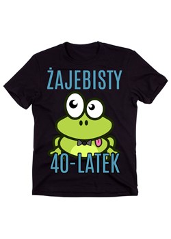 męska koszulka na 40 urodziny żajebisty 40-latek ze sklepu Time For Fashion w kategorii T-shirty męskie - zdjęcie 175636120