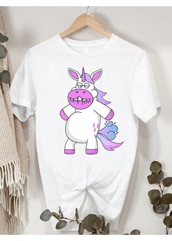 koszulka z unicornem ze sklepu Time For Fashion w kategorii Bluzki damskie - zdjęcie 175636132