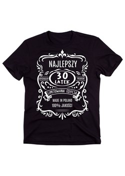 męska koszulka na 30 urodziny NAJLEPSZY 30 LATEK ze sklepu Time For Fashion w kategorii T-shirty męskie - zdjęcie 175636194