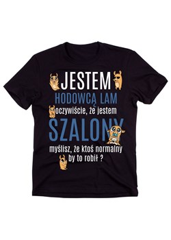 koszulka dla hodowcy lam, koszulka z lamami ze sklepu Time For Fashion w kategorii T-shirty męskie - zdjęcie 175636213