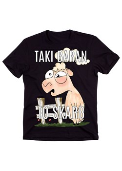 Koszulka dla męża taki baran to skarb ze sklepu Time For Fashion w kategorii T-shirty męskie - zdjęcie 175636311