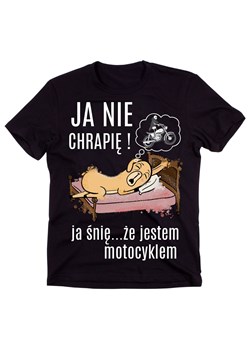 koszulka dla motocyklisty - ja śnię że jestem motocyklem ze sklepu Time For Fashion w kategorii T-shirty męskie - zdjęcie 175636323