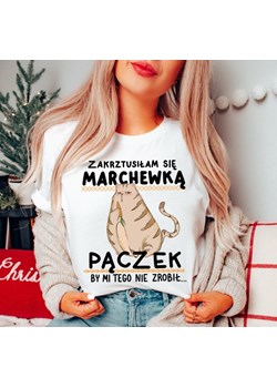 śmieszna koszulka dla osoby na diecie ze sklepu Time For Fashion w kategorii Bluzki damskie - zdjęcie 175636591