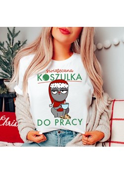 koszulka na świąteczny prezent dla koleżanki z pracy ze sklepu Time For Fashion w kategorii Bluzki damskie - zdjęcie 175636604