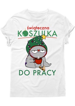 męska koszulka do pracy na święta ze sklepu Time For Fashion w kategorii T-shirty męskie - zdjęcie 175636640