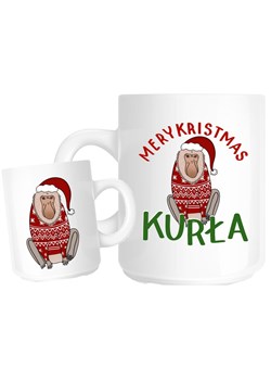 kubek na mikołajki z nosaczem ze sklepu Time For Fashion w kategorii Kubki - zdjęcie 175636920