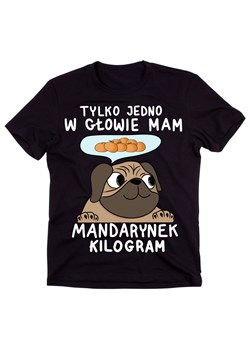 koszulka męska z mandarynkami na święta ze sklepu Time For Fashion w kategorii T-shirty męskie - zdjęcie 175637033