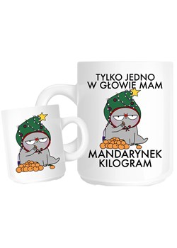 kubek na święta ze śmiesznym nadrukiem ze sklepu Time For Fashion w kategorii Kubki - zdjęcie 175637044