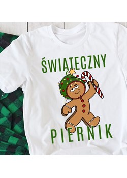 fajna koszulka męska na święta świąteczny piernik ze sklepu Time For Fashion w kategorii T-shirty męskie - zdjęcie 175637083