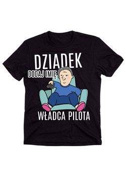 KOSZULKA na dzień dziadka - dziadek władca pilota ze sklepu Time For Fashion w kategorii T-shirty męskie - zdjęcie 175637160