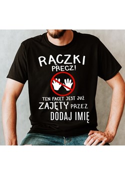 koszulka na walentynki dla chłopaka - koszulka dla męża na walentynki z imieniem ze sklepu Time For Fashion w kategorii T-shirty męskie - zdjęcie 175637322