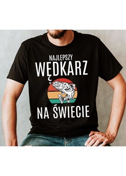 koszulka najlepszy wędkarz na świecie ze sklepu Time For Fashion w kategorii T-shirty męskie - zdjęcie 175637361